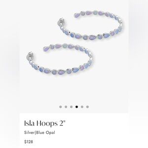 Melinda Maria Opal Island Hoops